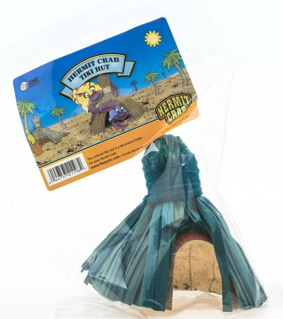 Florida Marine Research Hermit Crab Tiki Hut - Assorted - Small
