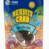 Florida Marine Research Packaged Sponge for Hermit Crab - Brown - 3 Pack - Small