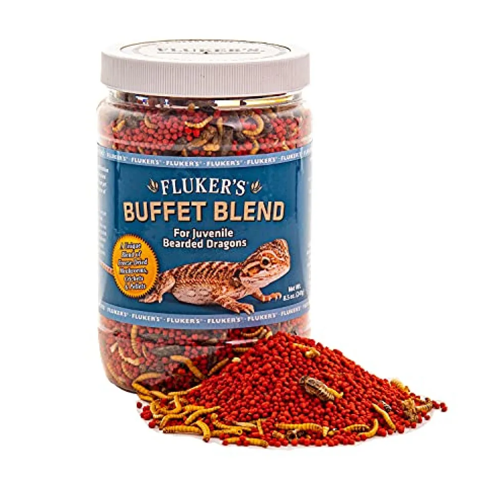 Fluker's Buffet Blend for Juvenile Bearded Dragons - 8.5 oz