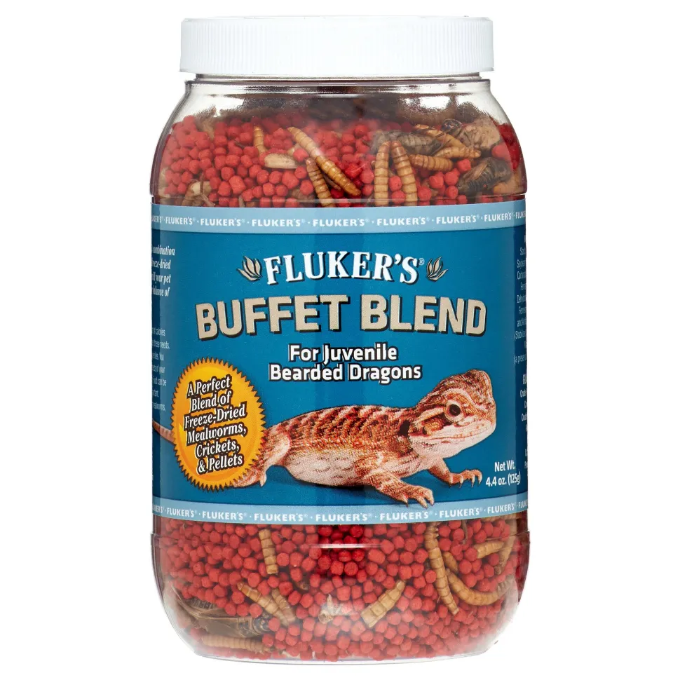 Fluker's Buffet Blend for Juvenile Bearded Dragons - 4.4 oz