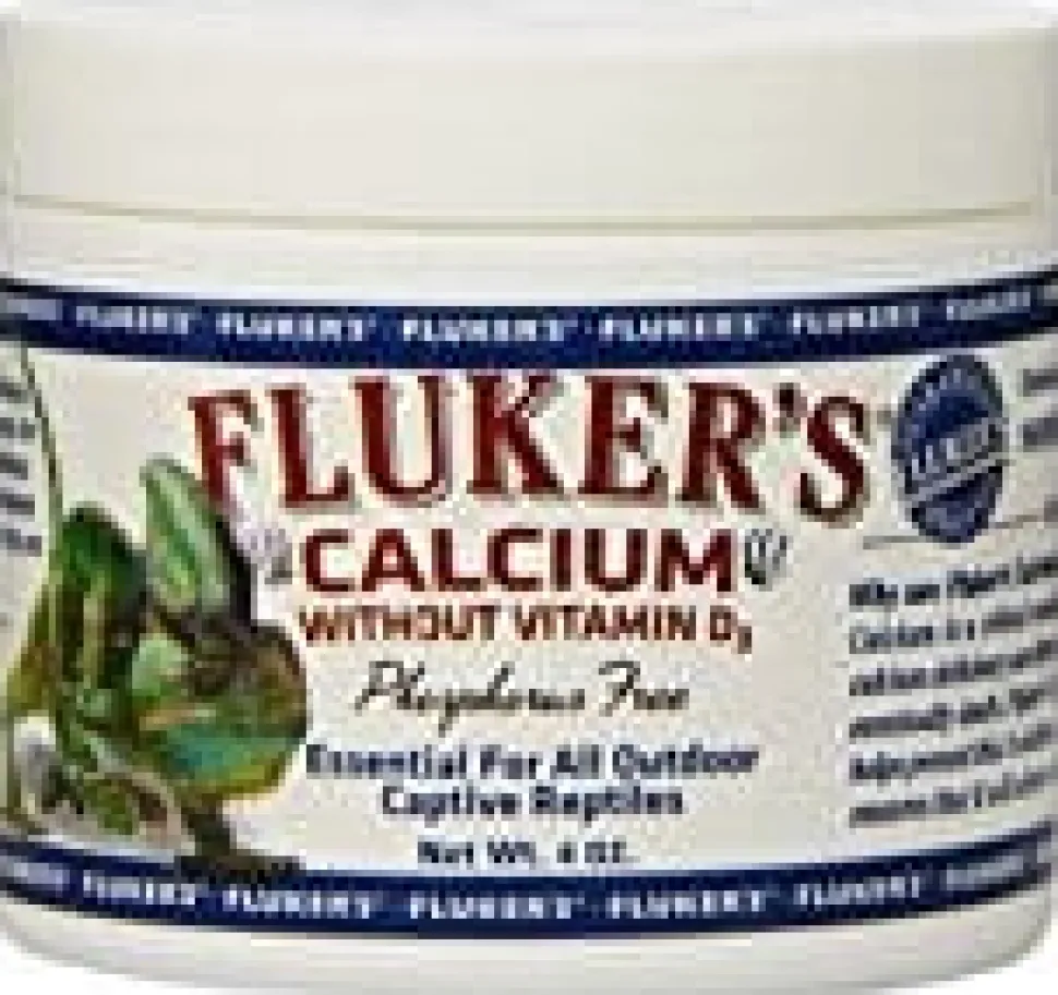 Fluker's Calcium without Vitamin D3 - 4 oz