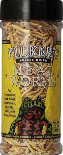 Fluker's Freeze-Dried Mealworms - 1.7 oz