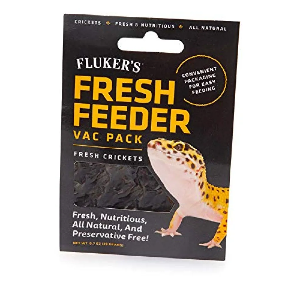 Fluker's Fresh Feeder Vac Pack - Fresh Crickets - 0.7 oz