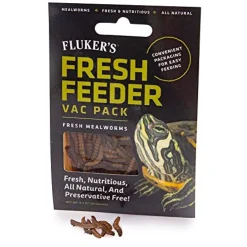 Fluker's Fresh Feeder Vac Pack - Fresh Mealworms - 0.7 oz