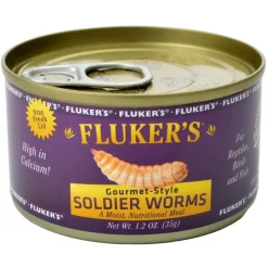 Fluker's Gourmet-Style Soldier Worms - 1.2 oz