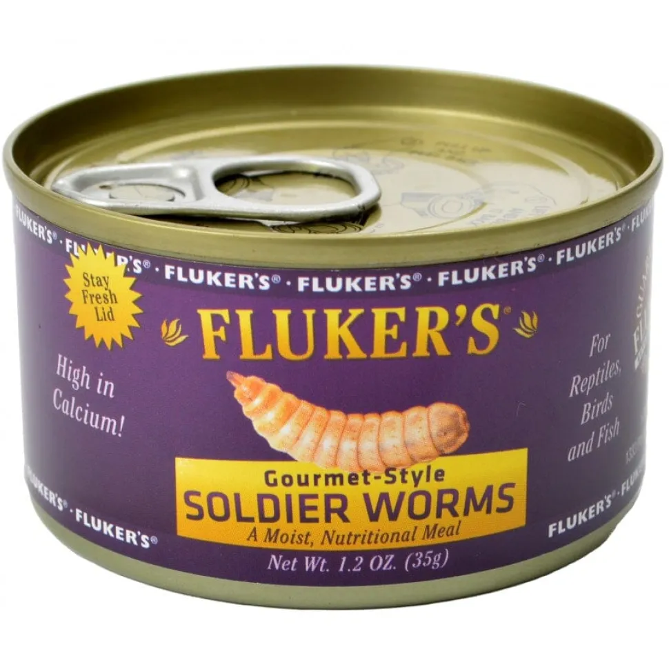 Fluker's Gourmet-Style Soldier Worms - 1.2 oz