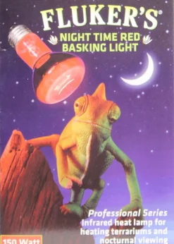 Fluker's Night Time Red Basking Light - 150 W