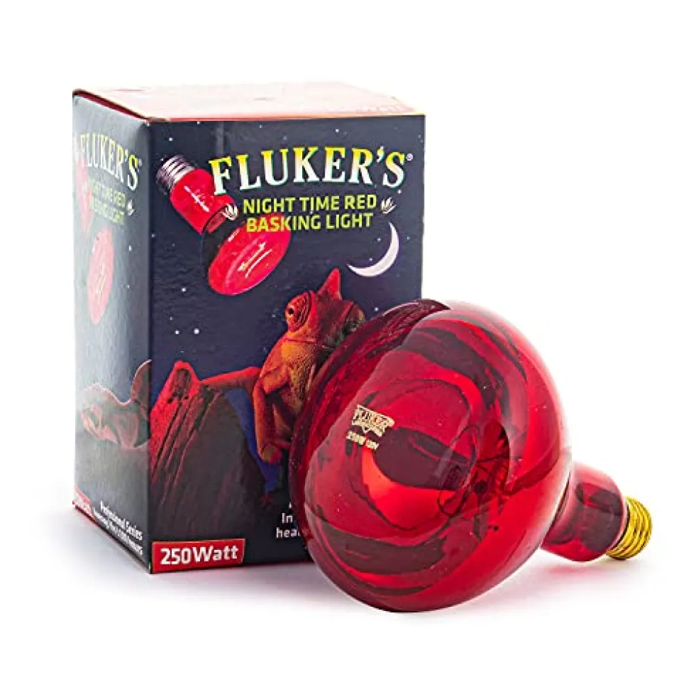 Fluker's Night Time Red Basking Light - 250 W
