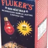 Fluker's Red Heat Bulb - 60 W