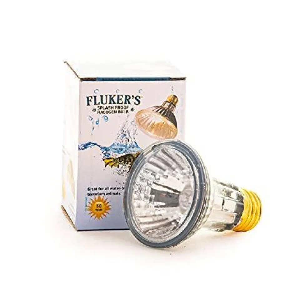 Fluker's Splash Proof Halogen Bulb - 50 W