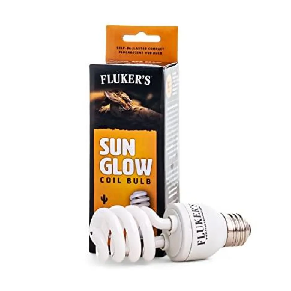 Fluker's Sun Glow Coil Bulb - Desert - 13 W