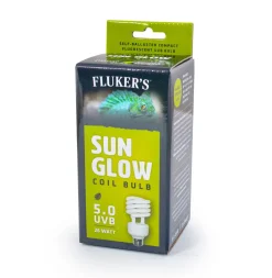 Fluker's Sun Glow Coil Bulb - Tropical - 26 W