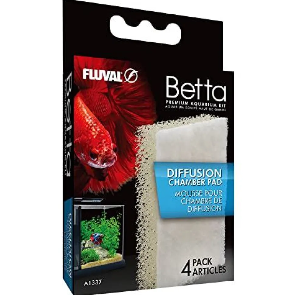 Fluval Betta Diffusion Chamber Pad - 4 pk