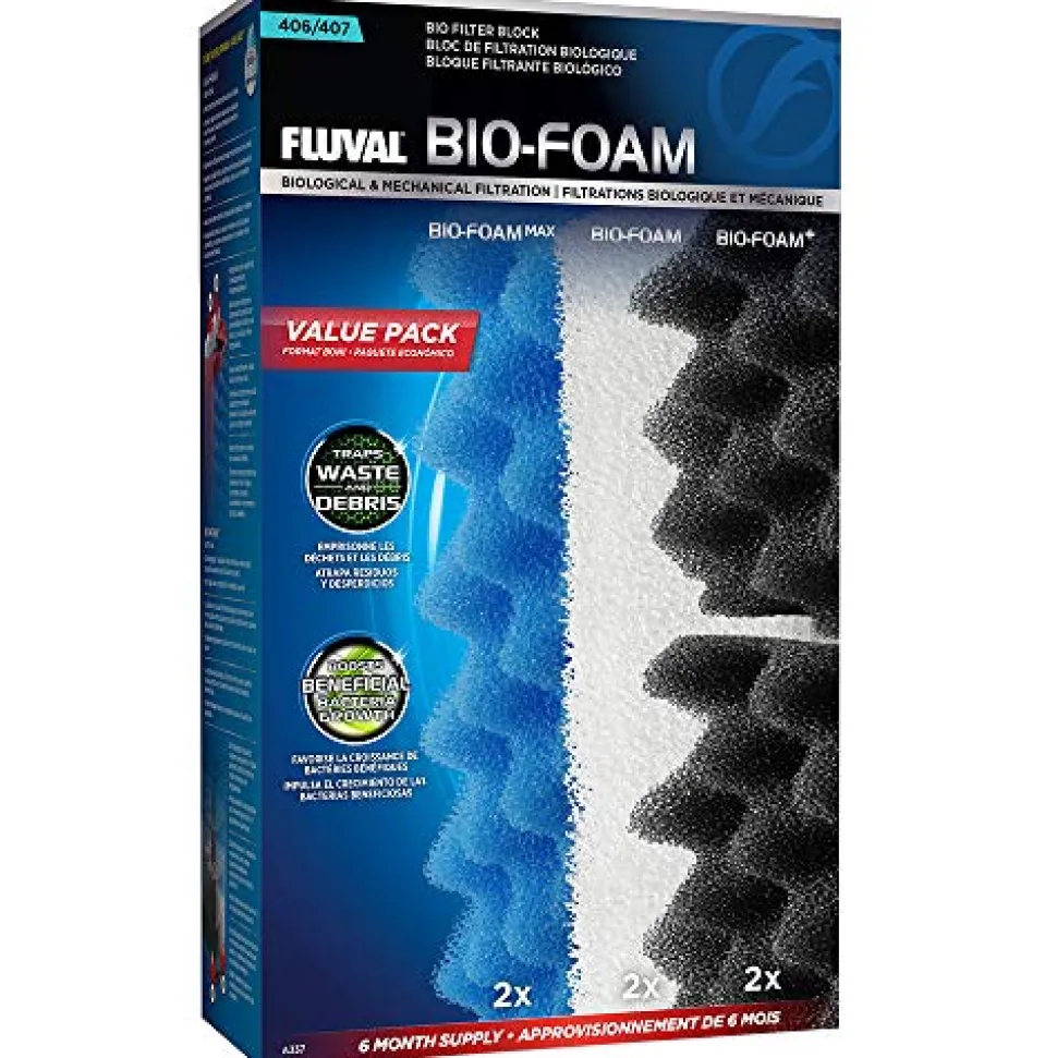 Fluval Bio-Foam Value Pack for 407