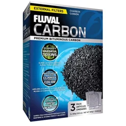 Fluval Carbon Filter Insert - 100 g - 3 pk