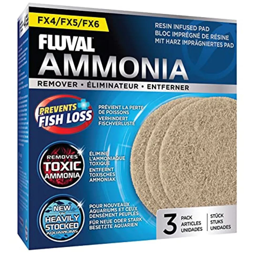 Fluval FX4/FX5/FX6 Ammonia Remover Pad - 3 pk