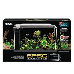 Fluval SPEC V Desktop Aquarium Kit - Black - 5 gal