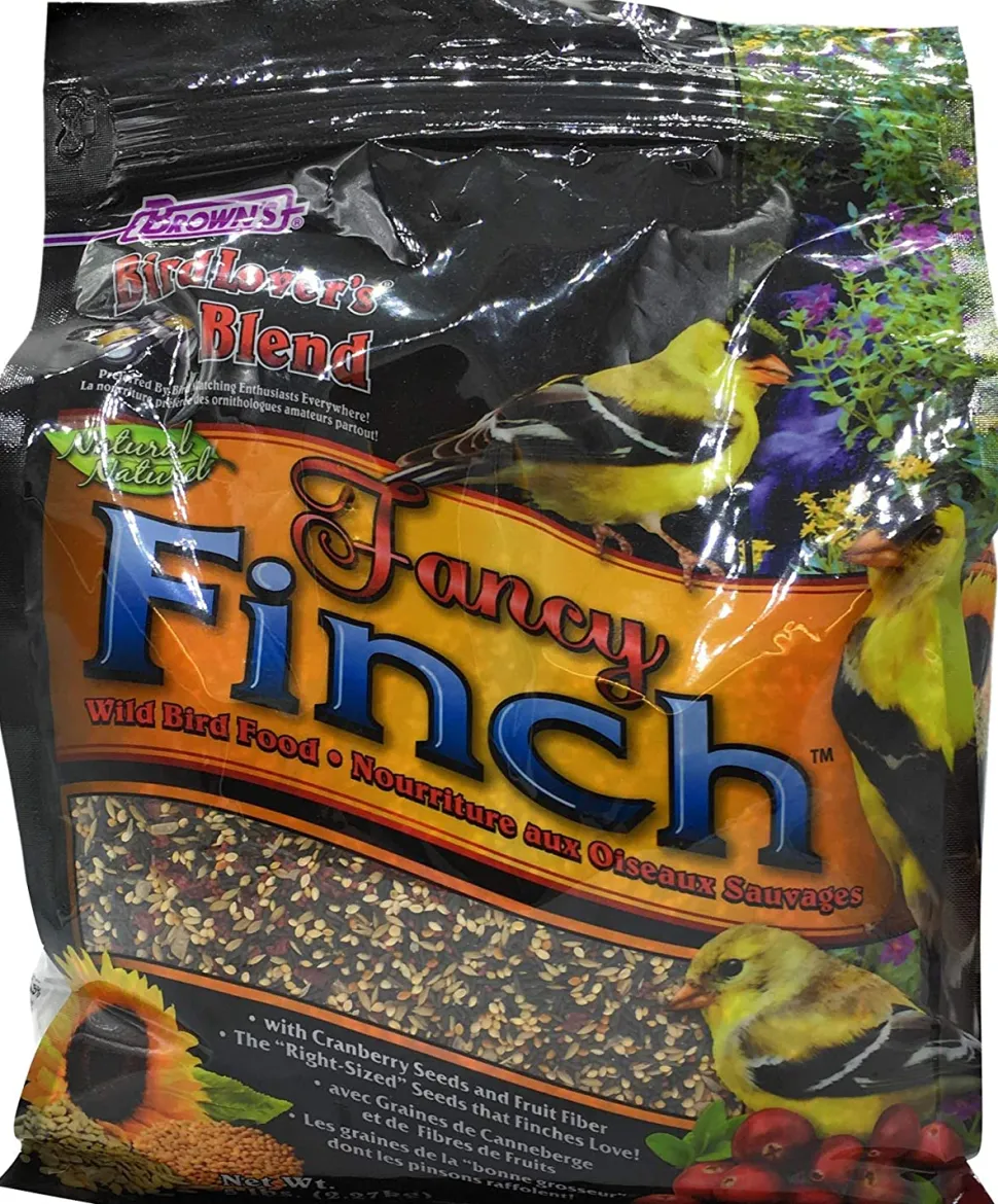 F.M. Brown's Bird Lover's Blend Fancy Finch w/Cranberries Seeds Wild Bird Food - 5 lb Bag