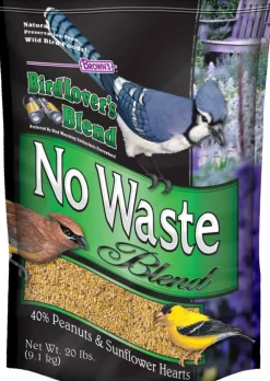 F.M. Brown's Birdluver's No Waste Blend Bird Food - 20 lb Bag