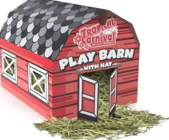 F.M. Brown's Large Play Barn with Hay Small Animal Bedding - 8 oz