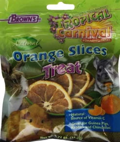 F.M. Brown's Natural Orange Slices Small Animal Treats - 0.75 oz