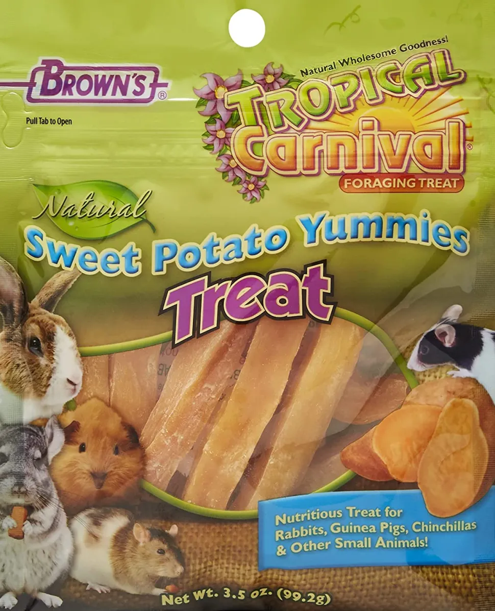 F.M. Brown's Natural Sweet Potato Yummies Small Animal Treats - 3.5 oz