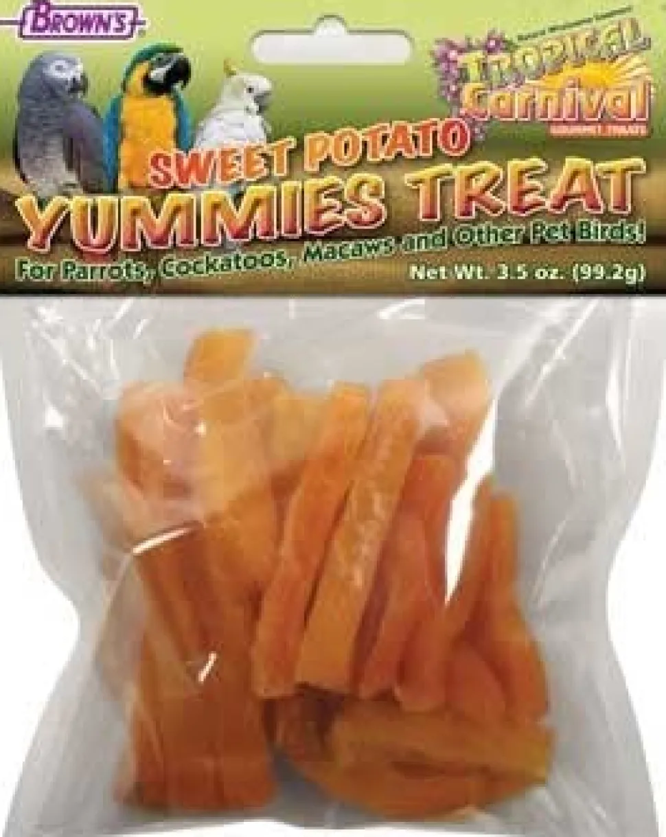 F.M. Brown's Super Premium Natural Sweet Potato Yummies Bird Treats - 3.5 oz