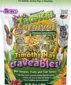 F.M. Brown's Timothy Hay Craveables Small Animal Bedding - 48 oz