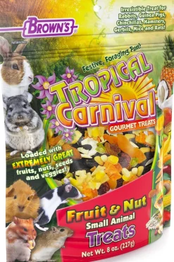 F.M. Brown's Tropical Carnival Fruit & Nut Small Animal Treats - 8 oz