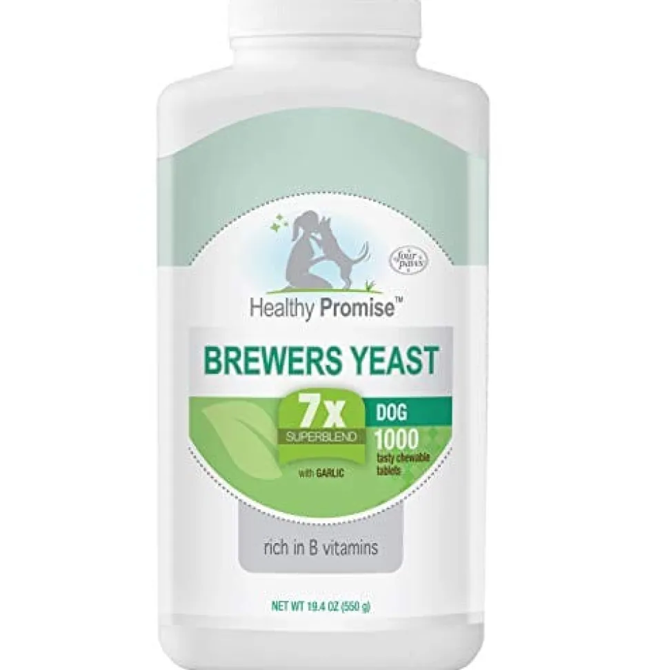 Four Paws Healthy Promise Brewer'S Yeast Tablets for Dogs - 1000 Count