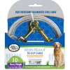 Four Paws Heavy Weight Tie Out Cable Silver - 10 ft