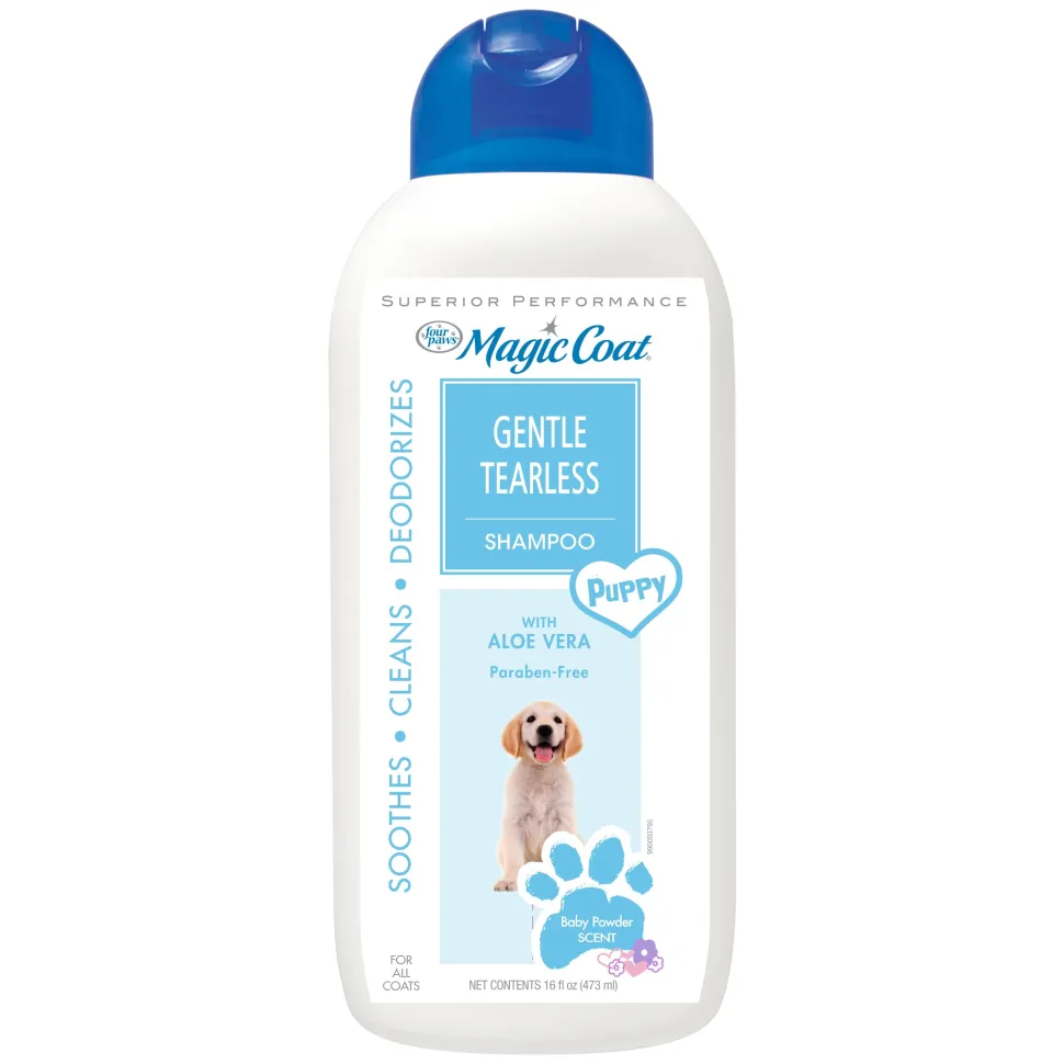 Four Paws Magic Coat Tearless Puppy Shampoo Tear-Free Puppy Shampoo - 16 Oz