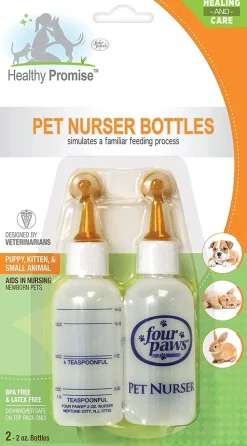 Four Paws Pet Nurser Dog Milk Replacers - 2 Oz - 2 Pack