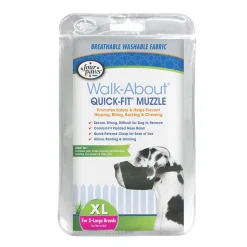 Four Paws Walk-About Quick-Fit Dog Muzzle - 5 - Extra Large