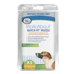 Four Paws Walk-About Quick-Fit Dog Muzzle - 1 - Extra Small