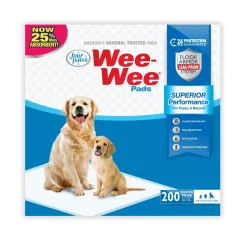 Four Paws Wee Wee Absorbent Pads for Dogs Standard - 200 Count