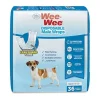 Four Paws Wee-Wee Disposable Male Dog Wraps Dog Diapers - Extra Small - Small all 36 Pack