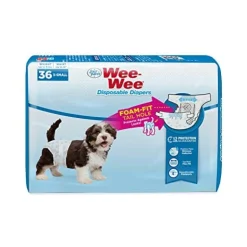 Four Paws Wee-Wee Disposable Dog Diapers - Extra Small - 36 Pack