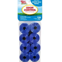 Four Paws Wee-Wee Outdoor Odor Control Heavy Duty Dog Waste Bags Refill Rolls Waste Bags - 120 Count