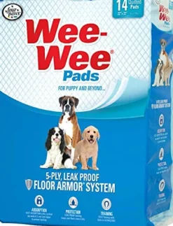 Four Paws Wee-Wee Pads Dog Training Pads - 22 X 23 In - 150 Pack