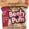 Frankly Pet Beefy Puffs Venison Crunchy Dog Treats - 2.5 oz