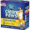 Fresh Step Clean Paws Triple Action Cat Litter - Scented - 22.5 Lbs