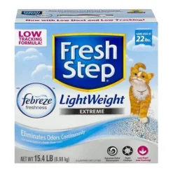 Fresh Step Lightweight Extreme Cat Litter with Febreze - 15.4 Lbs