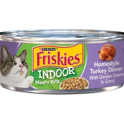Friskies Selects Indoor Homestyle Turkey Dinner Canned Cat Food