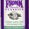 FROMM Classic Turkey and Rice Pate Canned Dog Food - 12.5 Oz - Case of 12