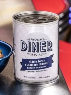 FROMM Diner Classics Chicken Canin Bleu Canned Dog Food - 12.5 Oz - Case of 12