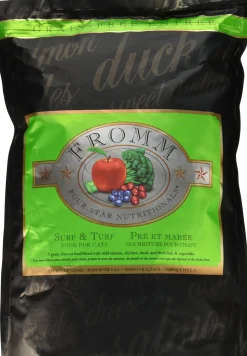 FROMM Four-Star Nutritionals Grain-Free Surf and Turf Salmon Dry Cat Food