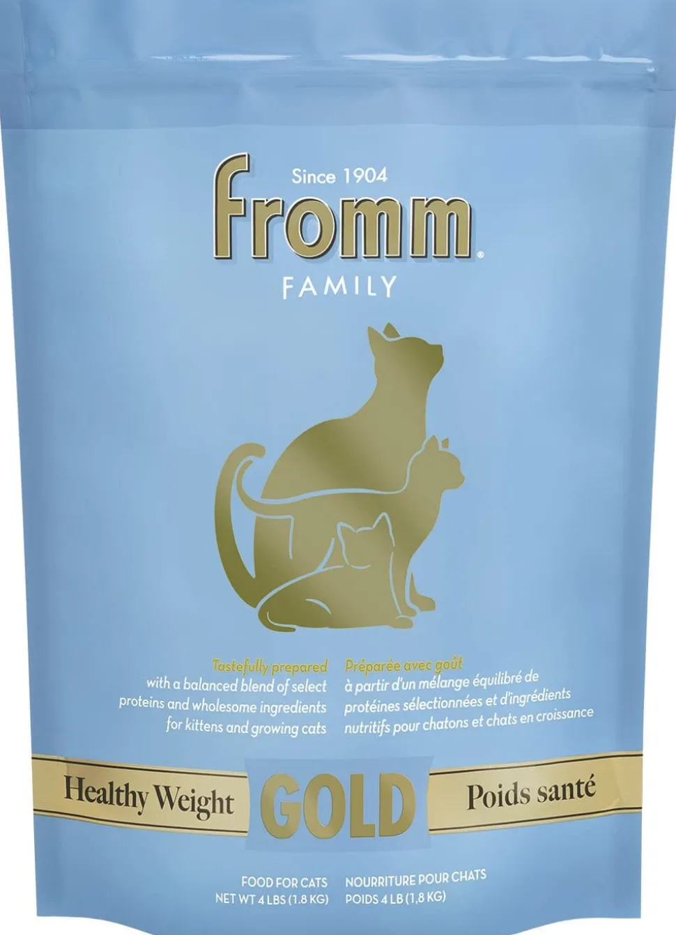 FROMM Gold Adult Senior Healthy Weight Management Dry Cat Food