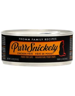 FROMM PurrSnickety Chicken Pate Canned Cat Food - 5.5 Oz - Case of 12