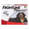 Frontline Plus Flea and Tick for Dogs - 89 - 132 Lbs - 6 Pack